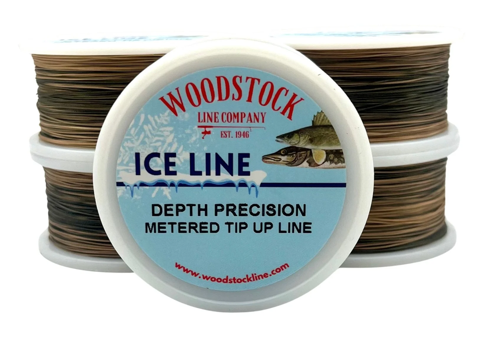 Depth Precision Metered Tip Up Line — Woodstock Line
